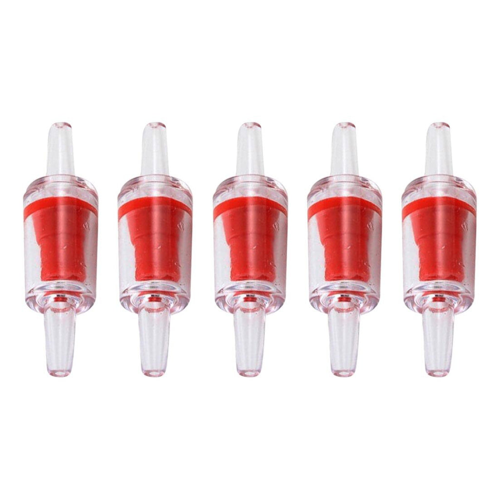 10pcs Plastic One Way Check Valve For Aquarium Air Pump   Non-Return Home Fish Tank CO2 System
