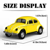 1/36 Scale Diecast Metal Pull Back Action Drives Car Forward Car Model Toy for Gift/Kids