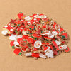10pcs/Lot Random Mix Animal Charms Enamel Heart Flower Pendants for Jewelry Making DIY Earrings Necklace Craft Supplies