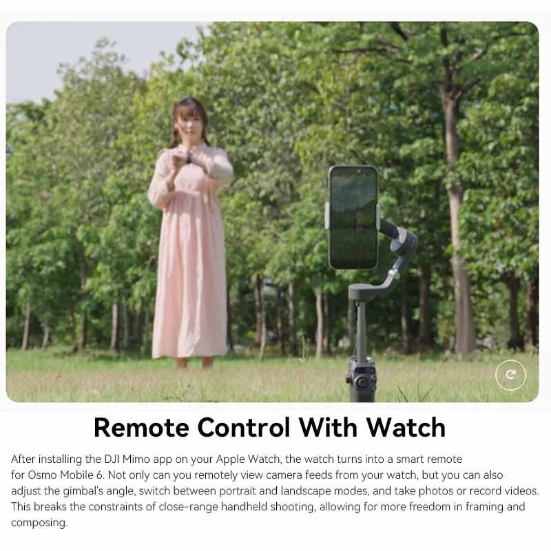 DJI Osmo Mobile 6 OM 6 Handheld Gimbal 3-Axis Stabilization ActiveTrack 5.0 Built-In Extension Rod Original Brand New in stock