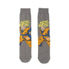 New 1 pair of Bandai cartoon men's and women's socks cartoon personality skateboard socks anime mid tube cotton neutral socks