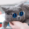 Cat Sunglasses Summer Outdoor Puppy UV Protection Sunglasses Dolls Sun Glasses Small Dog Cosplay Photo Props Cute Pet Sunglasses