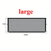 Portable pet safety door: Durable nylon barrier suitable for stairs and balconies - no drilling required pet gate