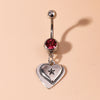 Fashion Fruit Cherry Belly Button Rings Sexy Navel Rings Belly Piercing Body Jewelry for Women Girl Party Holiday Jewelry Gifts