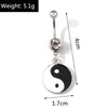 Fashion Fruit Cherry Belly Button Rings Sexy Navel Rings Belly Piercing Body Jewelry for Women Girl Party Holiday Jewelry Gifts