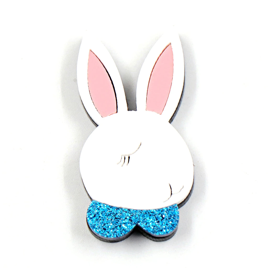 35mm Cute Pear Brooch (Safty Pin) Laser cut Acrylic Jewelry For Baby Girl Gift