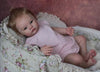 NPK 49CM Newborn Baby Girl Reborn Doll Meadow Soft Cuddly Body Lifelike Soft Touch 3D Skin with Visible Veins Art Doll