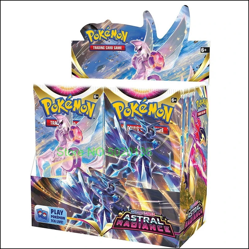 Pokemon Cards GX EX Hidden Fates English Trading Card Shining Game Versions 36 Pack Collection Toys