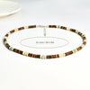 Laut Turquoise Wood Necklace Boho Beach Surfer Adjustable Bead Necklaces for Women Men Summer Jewelry Gifts