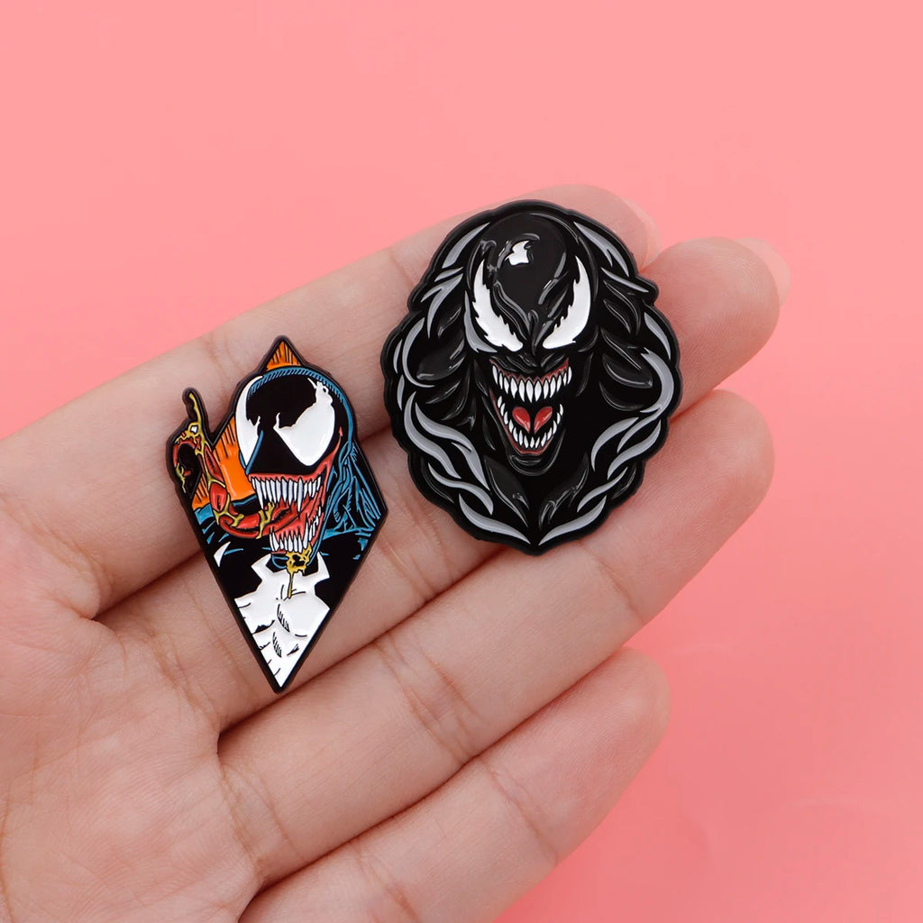 Movie Hero Enamel Pin Cool Stuff Badges on Backpack Brooches for Women Men Lapel Pins Cosplay Accessories Fans Gift Toys