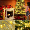 1pcled Ribbon Light Ribbon Ribbon Light String Christmas Tree Decoration Lights 2 Meters 20 Lights