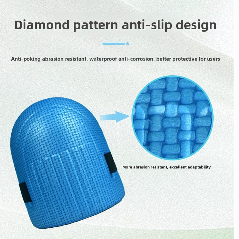 Thickened wear-resistant knee pads
