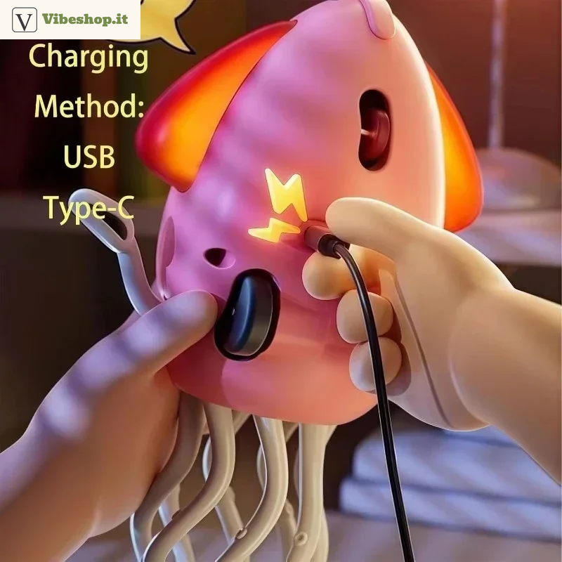 Electric Dancing Squid Toy Crawling Dancing Automatic Obstacle Avoidance Octopus Sensor Toy with LED Lights & Music